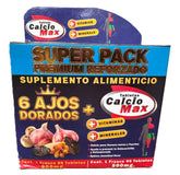 - Tabletas Calcio Max - Linia 6 Ajos Dorados