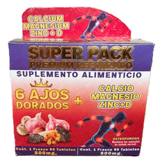 - CALCIO MAGNESIO ZINC+D - Linia 6 Ajos Dorados