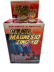 - Calcio Magnesio Zinc +D -