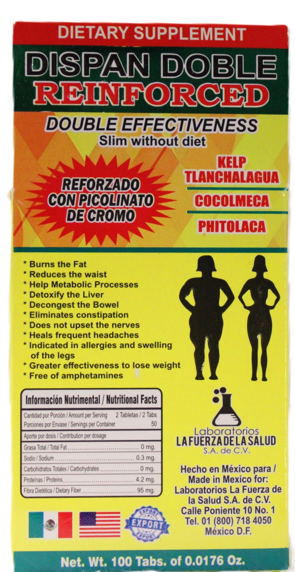 Dispan - Dispan Doble Reforzado - – Mexican Natural Products