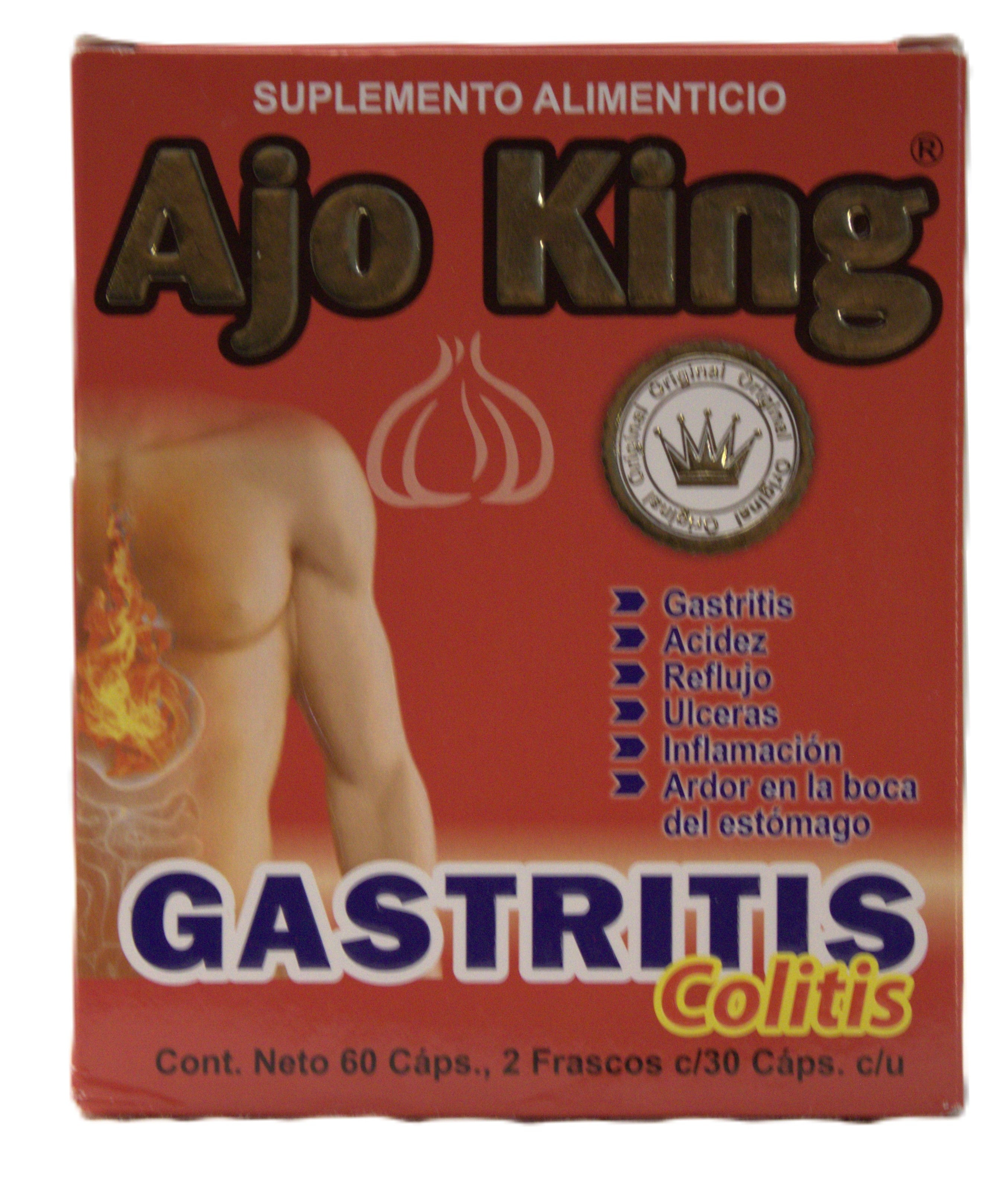 -Gastritis Colitis- Ajo King – Mexican Natural Products