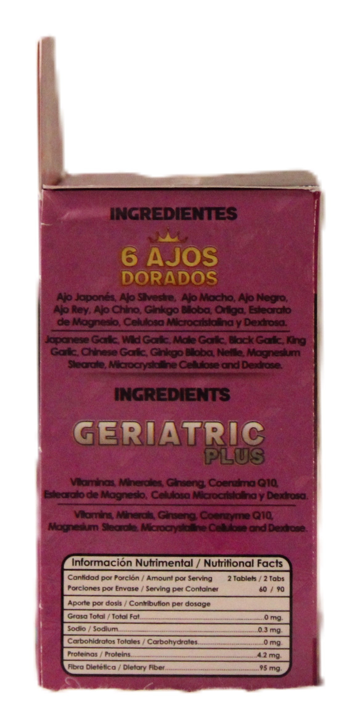 - GERIATRIC PLUS - – Mexican Natural Products