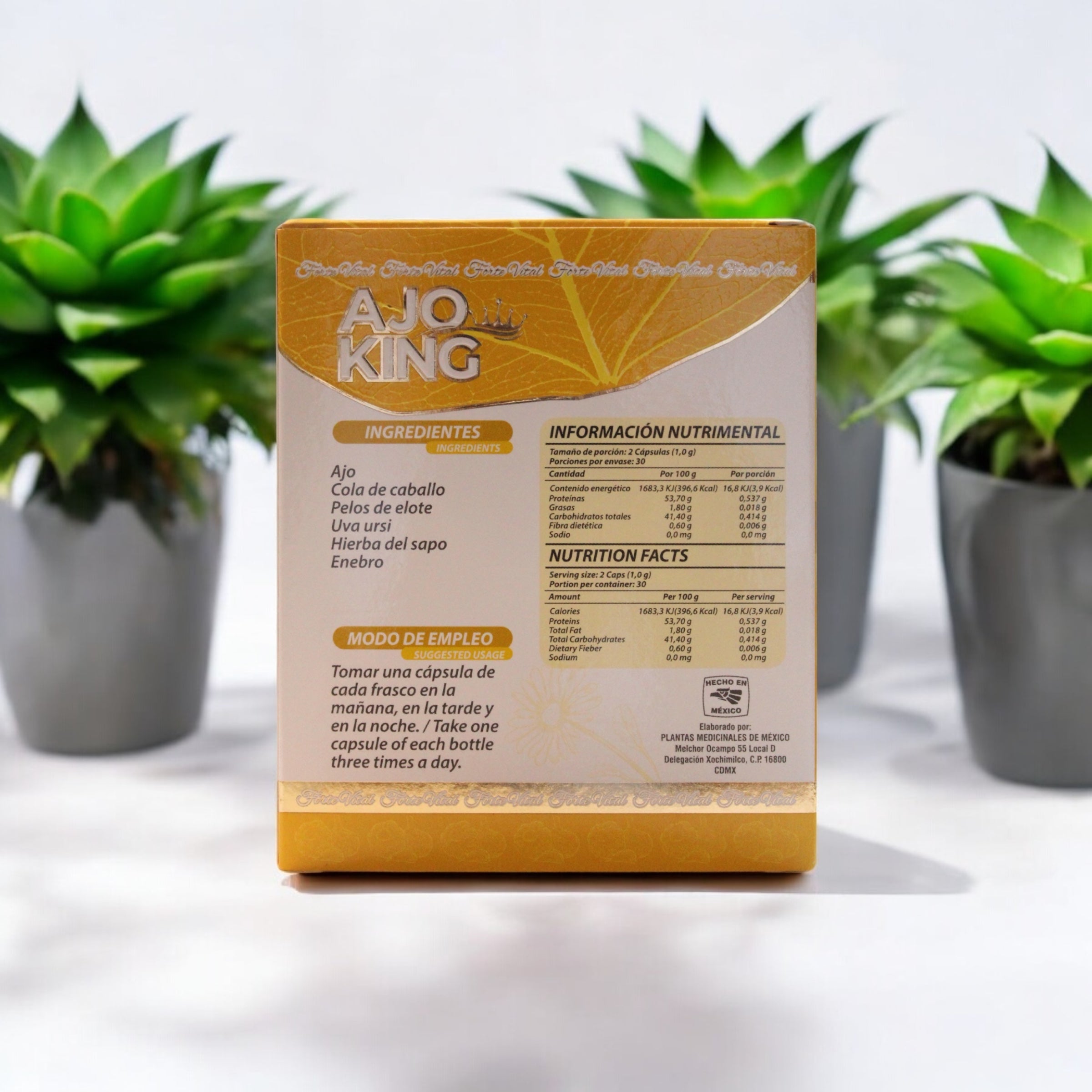 RIÑON / VEJIGA - Ajo King – Mexican Natural Products